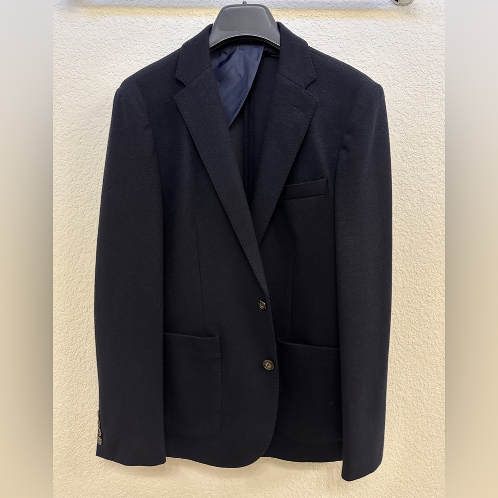 NWT J Crew Slim-Fit Knit Wool-Cotton Suit Jacket